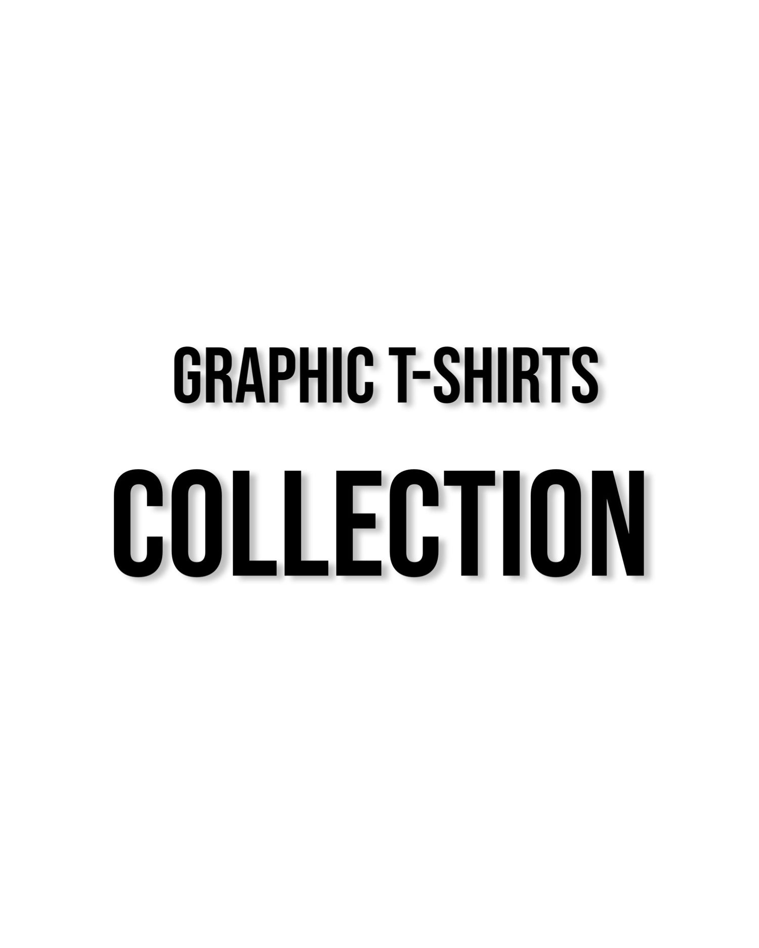 Graphic T-shirts collection