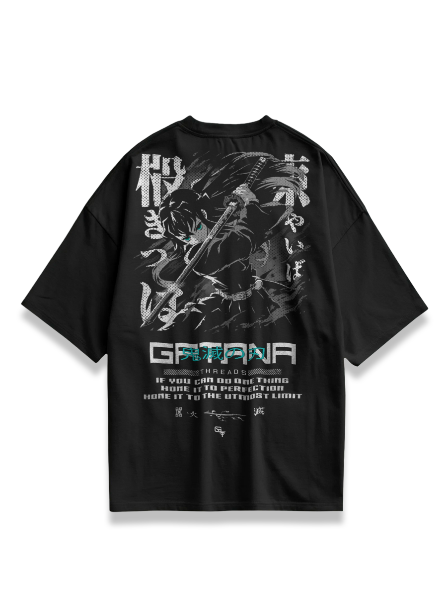 MIST HASHIRA - MUICHIRO GRAPHIC T-SHIRT