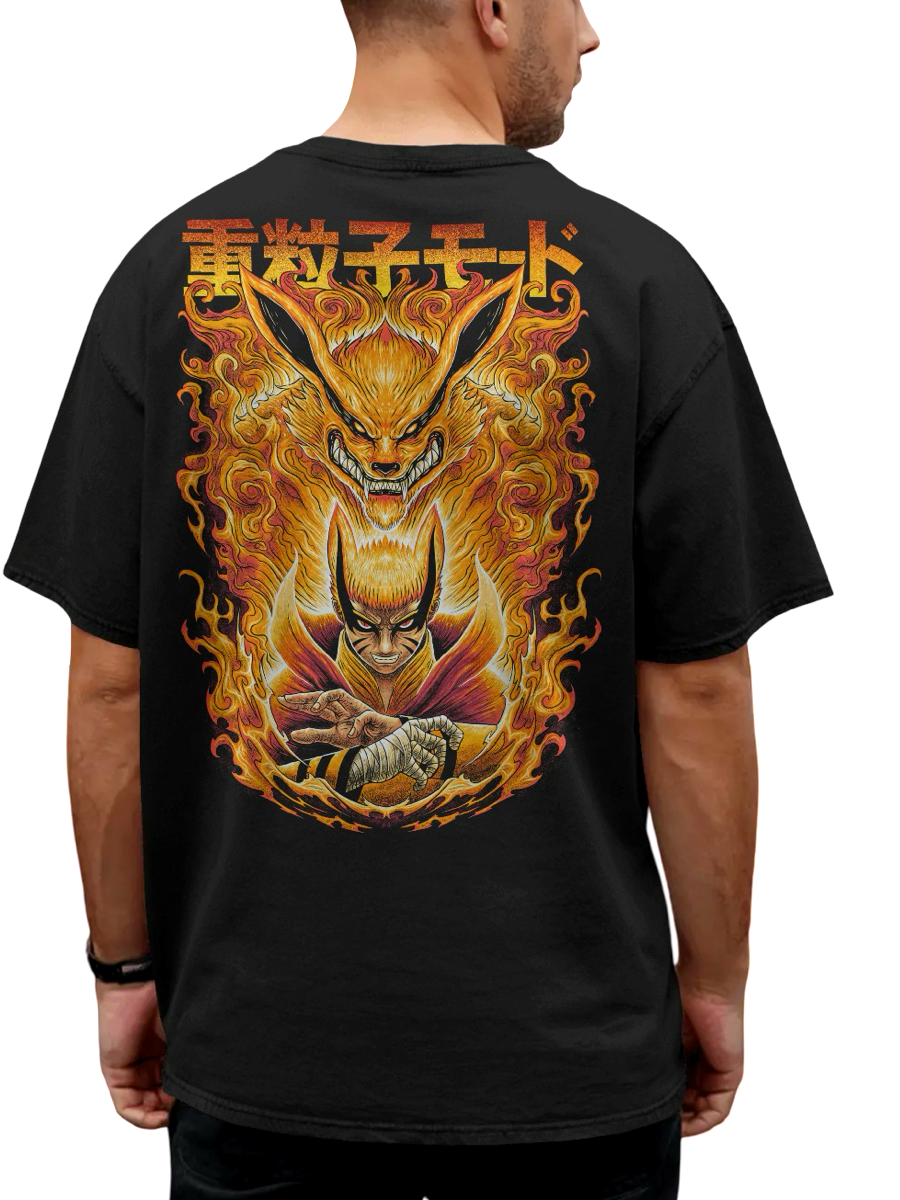 NARUTO - BARYON MODE GRAPHIC T-SHIRT